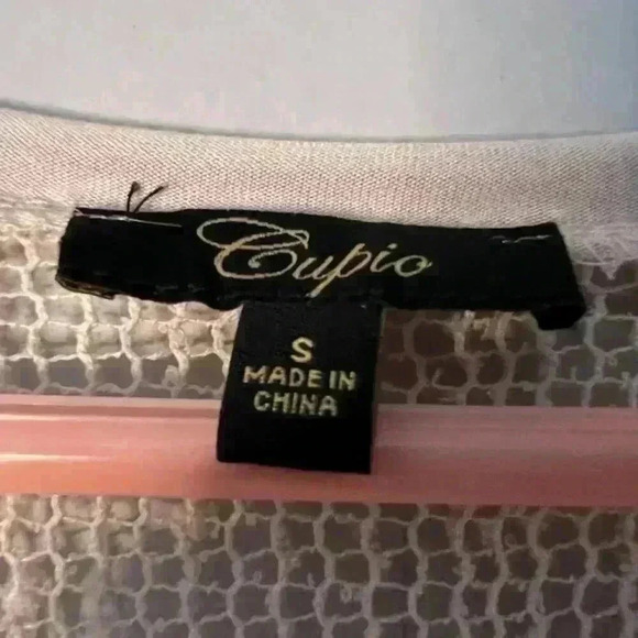 Cupio Sheer Blouse, size S, EUC - Picture 3 of 4